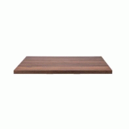 Emh Plateau de table professionnel rectangulaire 70x120 cm – bois mélaminé finition noyer bourgogne – épaisseur 4 cm - Bois manufacturé PLATBM
