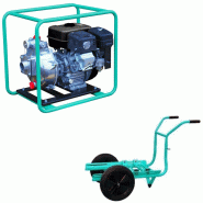 Groupe motopompe haute pression JET 100 EX à essence 480 l/min avec kit brouette - IMER - 2V0004084.1 Groupe motopompe haute pression JET 100 EX à essence 480 l/min avec kit brouette - IMER - 2V0004084.1