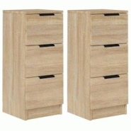 Helloshop26 - Buffet bahut commode armoire meuble de rangement organisateur cuisine salle de séjour salons lot de 2 sonoma 30 x 30 x 02_0036802 - 300 Helloshop26 - Buffet bahut commode armoire meuble de rangement organisateur cuisine salle de séjour salons lot de 2 sonoma 30 x 30 x 02_0036802 - 300