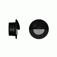 Ilo - Spot Led Encastrable Pour Marches Beneito & Faure - 2W, Lumière 3000K, 120 - Applique Murale Encastrable Circulaire Noire - noir 8436004395392
