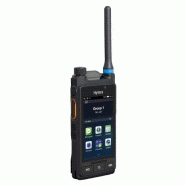 Portatif radio hytéra pdc760 dual mode durcit : dmr/smartphone