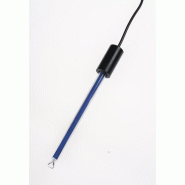 CHAUVIN ARNOUX - Electrode de mesure redox BPT1 - Corps en verre, fil en platine, diam. 8x15 mm, connectique BNC