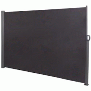 Décoshop26 - Brise-vue panneau pour jardin ou terrasse paravent d'extérieur 300x180 cm en aluminium et tissu anthracite 10_0002978 - 3000251337846 Décoshop26 - Brise-vue panneau pour jardin ou terrasse paravent d'extérieur 300x180 cm en aluminium et tissu anthracite 10_0002978 - 3000251337846