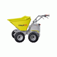 Dumper - Transport et déversement de matériaux, robuste et maniable pour chantiers et milieux industriels