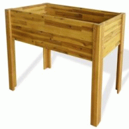 Helloshop26 - Jardinière lit surélevé plantes fleurs jardin bois massif 84 cm d'acacia 02_0001195 - 3000075601536 Helloshop26 - Jardinière lit surélevé plantes fleurs jardin bois massif 84 cm d'acacia 02_0001195 - 3000075601536