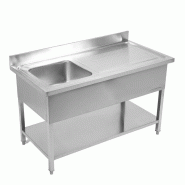 Plonge (évier) - Largeur L (L=1210-1610mm) - 1 bac Inconnue PLGLL1bac