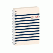 Quo Vadis - Agenda année scolaire - Spiralé - 2026-2027 - Journalier - Multilingue - Egeo - Multicolore - 12 mois de août à juillet - 12x17 cm - m