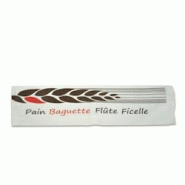 Sacs pains kraft blanc 35 gr impression ppt - 14 + 6 x 52 cm (1000 unités) - blanc papier 140520KBLPPT Sacs pains kraft blanc 35 gr impression ppt - 14 + 6 x 52 cm (1000 unités) - blanc papier 140520KBLPPT