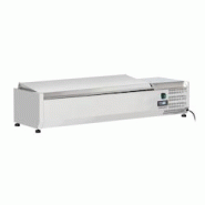 Saladette à poser 5 x GN 1/4 avec couvercle CSAP514C Casselin - gris CSAP514C Saladette à poser 5 x GN 1/4 avec couvercle CSAP514C Casselin - gris CSAP514C