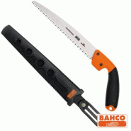 Scie Arboricole 5128-JS-H avec Étui - Bahco - Lame 280mm, Poignée Bi-matière