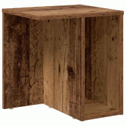 VidaXL Table d'appoint Bois ancien 37 x 32 x 40 cm Bois d'ingénierie Modèle Flex Panorama Vision - 891092