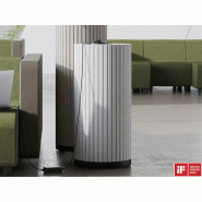 Totem acoustique Parcell en feutre PET personnalisable Totem acoustique Parcell en feutre PET personnalisable