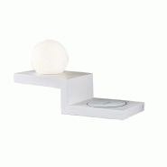 Applique murale intérieure  Led  blanche - Mantra - Zanzibar Globe - blanc aluminium 8435153267512