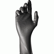 Boîte de 50 gants jetables en nitrile noir non poudrés taille 9 juba - 8423752202911 Boîte de 50 gants jetables en nitrile noir non poudrés taille 9 juba - 8423752202911