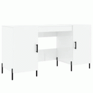 Helloshop26 - Bureau table poste de travail meuble d'ordinateur informatique étude brillant 140 x 50 x 75 cm bois d'ingénierie blanc 02_0023539 - 30 Helloshop26 - Bureau table poste de travail meuble d'ordinateur informatique étude brillant 140 x 50 x 75 cm bois d'ingénierie blanc 02_0023539 - 30