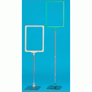 Kit cadre PVC A3 pour PLV - Transparent