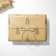 Papier cadeau kraft Orée 0,30x50m