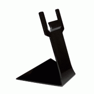 Porte-étiquette polypieds noir 8.5cm - sachet de 10 - Agréé contact alimentaire - PVC