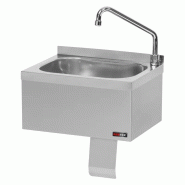 RM GASTRO Évier avec revêtement, à commande au genou REDFOX - UM 43 + KOB 3 - REDFOX - 0615402690959
