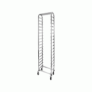 Schneider - Chariot de transport transversal 18 supports GN 1/1 - inox 385035 Schneider - Chariot de transport transversal 18 supports GN 1/1 - inox 385035
