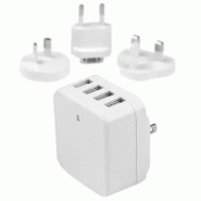 StarTech Chargeur mural USB à  4 ports - (34 W/6,8 A