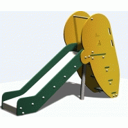 Toboggan hauteur plancher 900mm - tb09pe - crea equipements