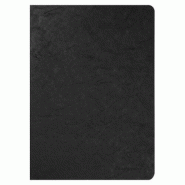 Clairefontaine Lot de 5 Cahier Age Bag A4, 96p./48 feuilles 90 g/m² piquées, couv. Coloris noir, uni - 3329687330017