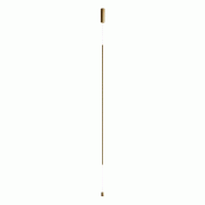 Daisho Suspension Verticale Led 28W 3000K Cri90 Ip20 - Lustre Design En Aluminium Finition Or - Rossini Illuminazione - doré 8015421676088