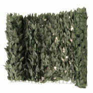 Décoshop26 - Brise-vue clôture haie artificielle pour balcon terrasse 100 x 300 cm en polyester vert 04_0009119 - 3000267320122