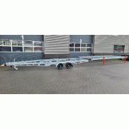 DT 6m x 2m44 Version amovible 2 x essieux 1800 kg + deck DT 6m x 2m44 Version amovible 2 x essieux 1800 kg + deck