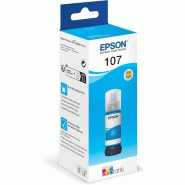 EPSON 107 - Flacon d'encre Ecotank cyan authentique - 8715946712406