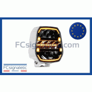Feu LED longue portée EPIX9+ 9" strobe blanc ivoire faisceau route (Powerboost) LEDSON 33491253 Feu LED longue portée EPIX9+ 9" strobe blanc ivoire faisceau route (Powerboost) LEDSON 33491253