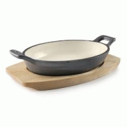 LACOR faitout Ovale Magma Gris - 250 Ml - fonte 8414271258428 LACOR faitout Ovale Magma Gris - 250 Ml - fonte 8414271258428