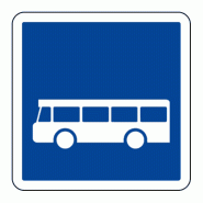 Panneau C6 - Arrêt d'autobus