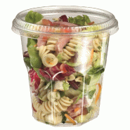 Pot d'antan (couvercle non inclus) PET transparent 700ml - par 300
