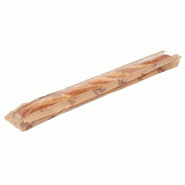 Sac baguette à fenêtre 9+3x60cm - par 500