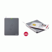 Lecteur/Encodeur de Carte à Puce Multi-Technologie uTrust 3721 F HF + LF - Identiv - 125 Khz et 13,56 Mhz