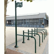 Arceau cycles et motos avec signaletique – boule - 8207532