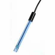 Electrode de mesure redox XPT2 - CHAUVIN ARNOUX - Corps en PVC, tige en platine, diam. 12x120 mm, connectique BA4