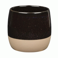 In Situ - Gobelet Séréna en grès Onyx  20 cl diamètre 6,8 cm - boite de 6 - noir Grès 051653