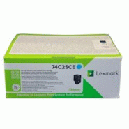 Lexmark Cartridge Cyan (74c2sce) - noir 74C2SCE Lexmark Cartridge Cyan (74c2sce) - noir 74C2SCE