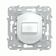 Mécanisme détecteur de mouvement ovalis blanc 350w 3 fils - schneider - s320523 - 861386 Mécanisme détecteur de mouvement ovalis blanc 350w 3 fils - schneider - s320523 - 861386