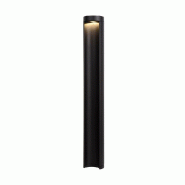 Potelet Led 215 lm 3000K IP54 aluminium noir 65 cm - Lucide - Combo - noir aluminium 5411212271303