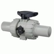 Robinet PP - raccordement bout à bout/électrosoudable EPDM - D 020 PN 10 - Référence 32VKDBM020E
