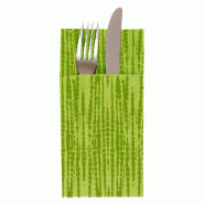 Serviette Cangurito Safari 55 G/M2 33x40 cm kiwi Airlaid - par 700