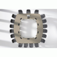 Table de réunion Frégate 20 -24 personnes - 20-personnes-432-x-390-cm,avec_0