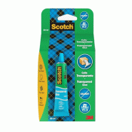 Tube de colle transparente Scotch® sans solvant, 30 ml (BP1335) - 4064035063085