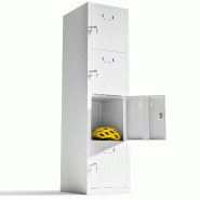 TwinThink Vestiaire metallique à 4 portes Casier Metal pour votre atelier ou votre bureau Vestiaire metallique avec serrure Blanc - blanc métal 8437 TwinThink Vestiaire metallique à 4 portes Casier Metal pour votre atelier ou votre bureau Vestiaire metallique avec serrure Blanc - blanc métal 8437