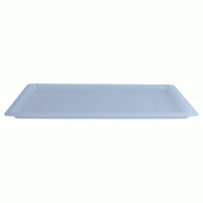 1826CPP-190 - Couvercle pour bacs de rangement DBMARK de (46 x 66 cm) - PP translucide - (Bac non inclus) - Vente à l'unité - blanc plastique polypr