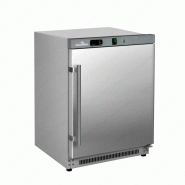Armoire de congélation inox 1 porte - 200 Litres PREMIUM - GOLDINOX - gris 3701770800032 Armoire de congélation inox 1 porte - 200 Litres PREMIUM - GOLDINOX - gris 3701770800032